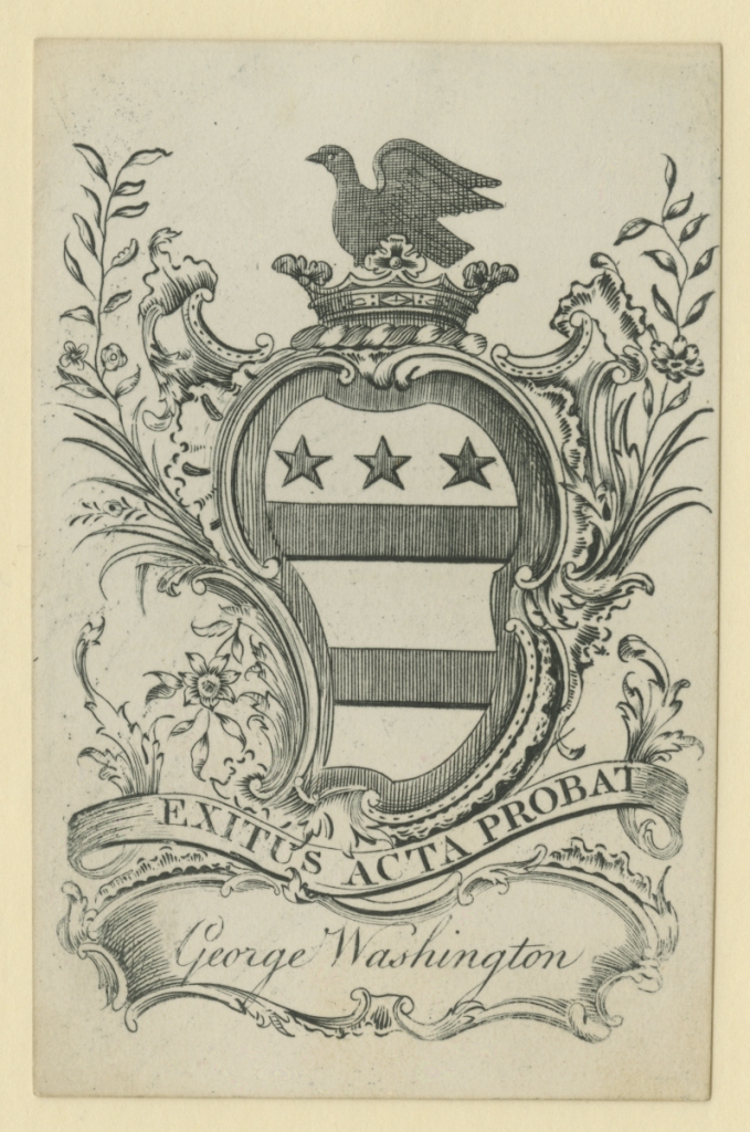 C1:110    George Washington Bookplate (LVA 10_1319_006)