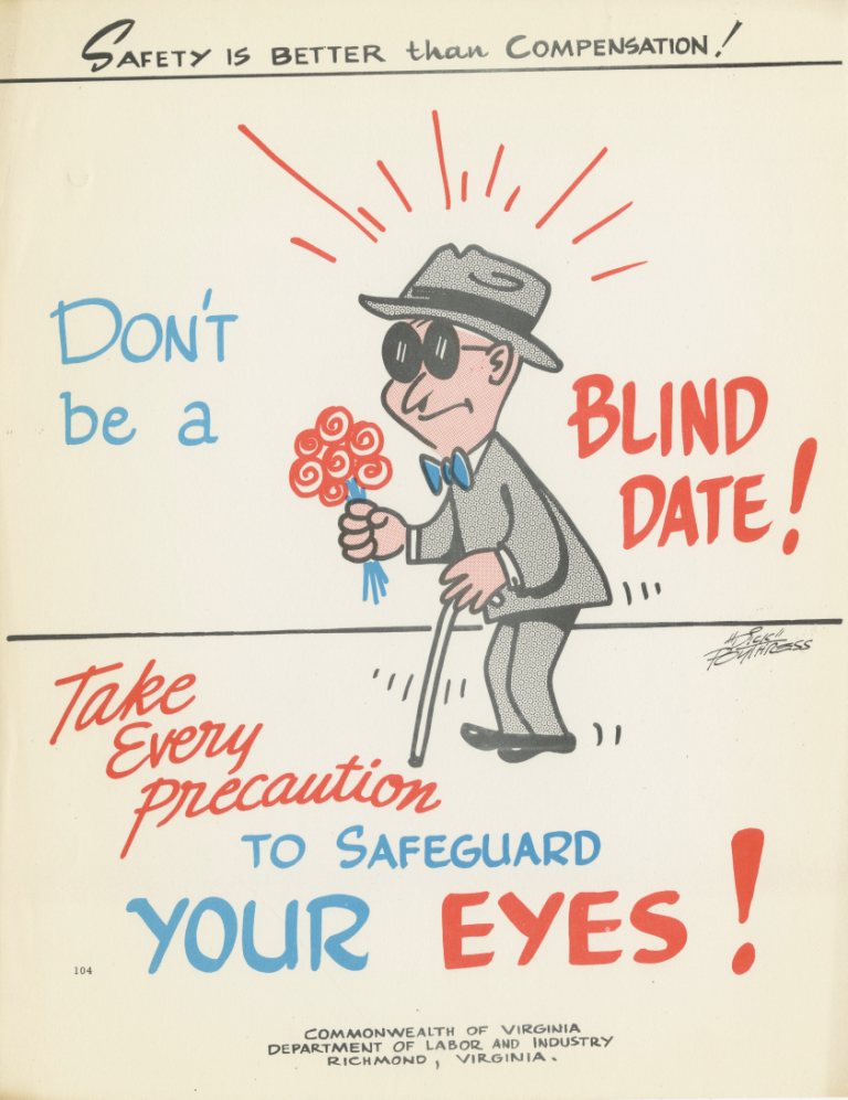 C1:126 Collection of Virginia Department of Labor and Industry Safety Posters (LVA 10_1265_001)
